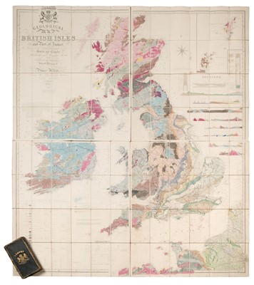 Lot 96 - British Isles. Knipe (James A.) Geological Map of the British Isles..., 1854