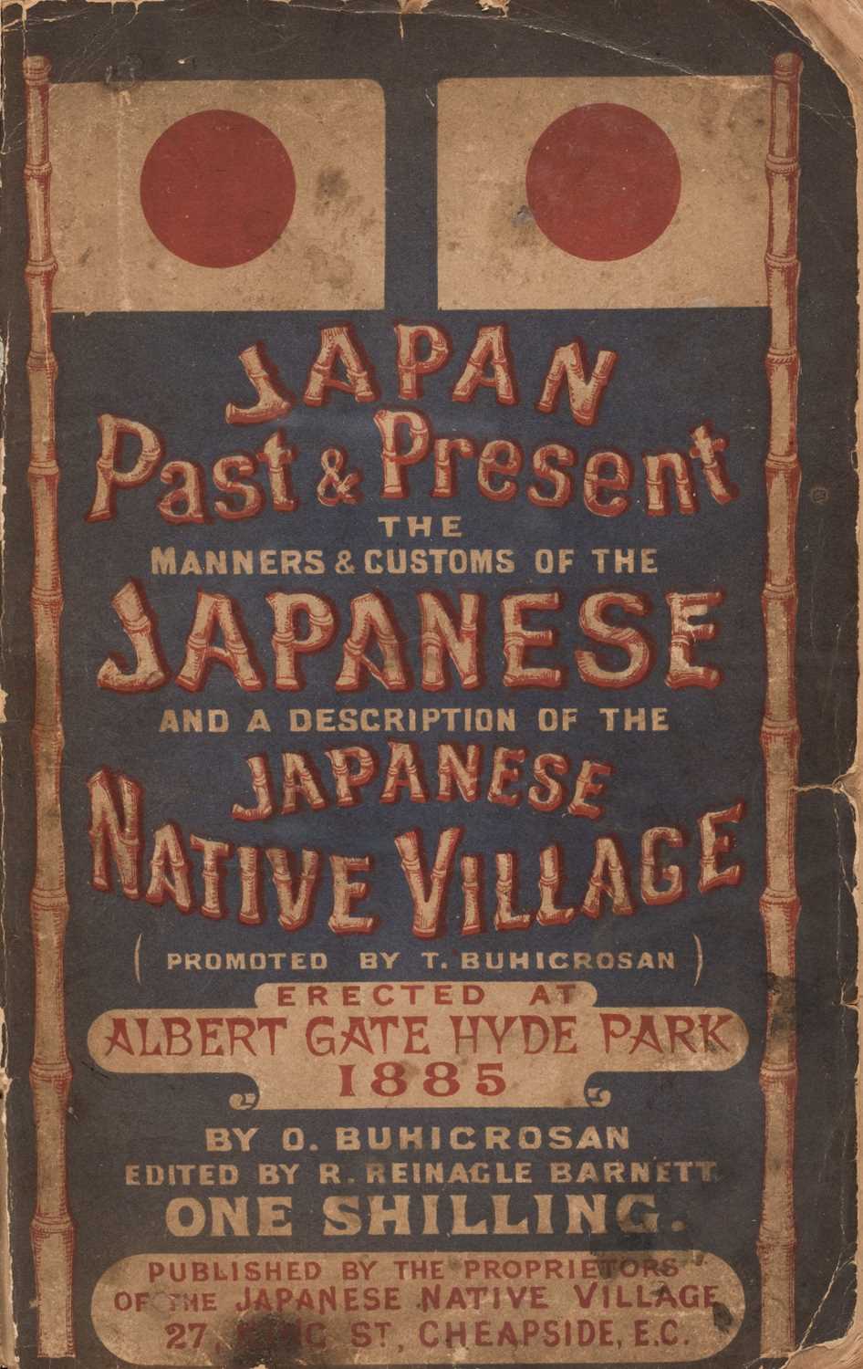 Lot 10 - Buhicrosan (Otakesan). Japan, Past and Present, and a description of the Japanese native village, 1885