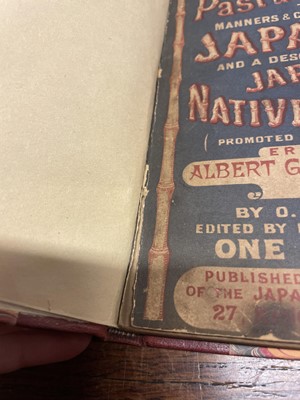 Lot 10 - Buhicrosan (Otakesan). Japan, Past and Present, and a description of the Japanese native village, 1885