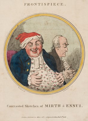 Lot 377 - Woodward (George M.). Eccentric Excursions or Literary & Pictorial Sketches of Countenance, 1816