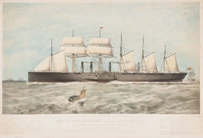 Lot 179 - Dutton (Thomas Goldsworthy). "The Great Eastern" Steam Ship, 22,500 Tons, 1859