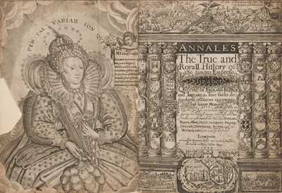 Lot 345 - Camden (William). Annales the true and royall history of the famous empresse Elizabeth Queene, 1625