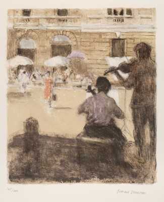 Lot 176 - Dunstan (Bernard, 1920-2017). Musicians in the Courtyard, lithograph..., and others