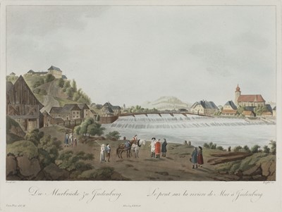 Lot 162 - Austria. Runk (F.F. after), Three aquatints of Austrian views, circa 1810