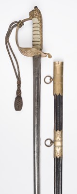 Lot 403 - Sword. A British Royal Navy sword, post 1902 issue