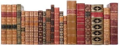 Lot 370 - Bindings. Gleanings through Wales, Holland, and Westphalia, by Samuel Pratt, 3 vols., 4th ed., 1797
