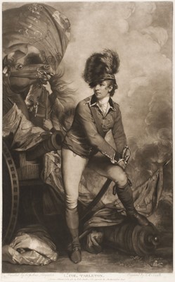 Lot 214 - Smith (John Raphael). Lt. Col. Tarleton, published J. R. Smith, Oct 11th 1782