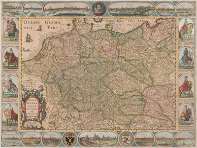 Lot 116 - Germany. Jansson (Jan), Nova Germaniae Descriptio, Amsterdam: 1632