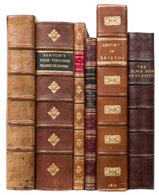 Lot 66 - Warrington (William). The History of Wales, 1786