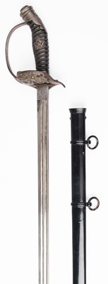 Lot 423 - Sword. A Wurttenberg 1899 pattern infantry officers' sword