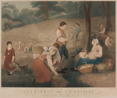 Lot 225 - Thouvenin (Jean). Les Charmes de la Moisson, circa 1800