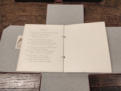 Lot 1 - Potter (Beatrix, illustrator). A Happy Pair, 1st [and only] edition, 1890