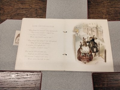 Lot 1 - Potter (Beatrix, illustrator). A Happy Pair, 1st [and only] edition, 1890