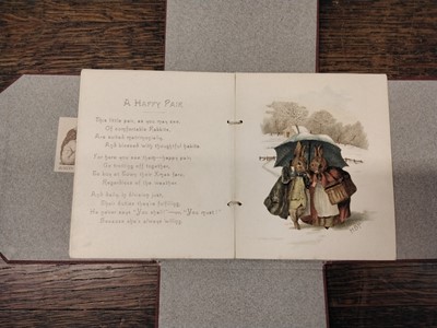 Lot 1 - Potter (Beatrix, illustrator). A Happy Pair, 1st [and only] edition, 1890