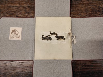 Lot 1 - Potter (Beatrix, illustrator). A Happy Pair, 1st [and only] edition, 1890