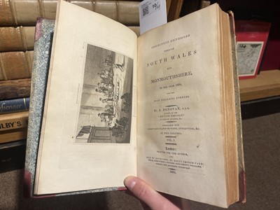 Lot 10 - Donovan (Edward). Descriptive Excursions through South Wales and Monmouthshire, 2 vols., 1805