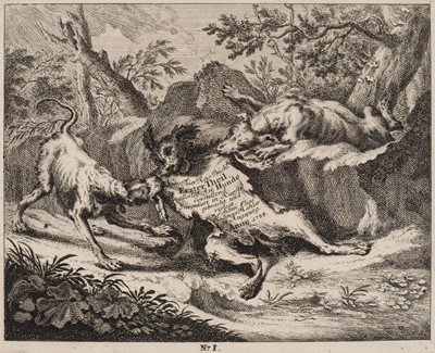 Lot 372 - Ridinger (Johann Elias, 1698-1767). Neües Thier Reis-Büchl..., 1728