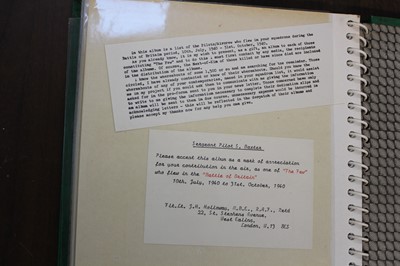 Lot 20 - Battle of Britain. Spitfire Pilot's Logbook, Sergeant S Baxter, 222 Sqd, Killed in Action 14/9/1940
