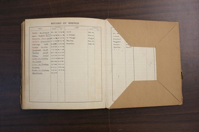 Lot 20 - Battle of Britain. Spitfire Pilot's Logbook, Sergeant S Baxter, 222 Sqd, Killed in Action 14/9/1940