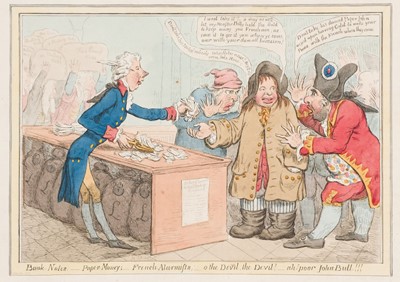 Lot 179 - Gillray (James). The Caricatures of Gillray..., [1824]