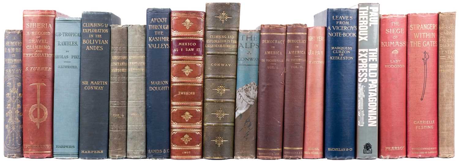 Lot 18 - Conway (William Martin). Climbing and Exploration in the Karakoram-Himalayas, 1st ed, 1894