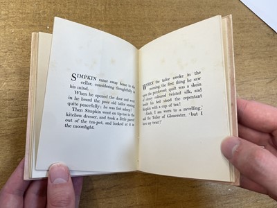 Lot 7 - Potter (Beatrix). The Tailor of Gloucester, 1st privately printed edition, December 1902