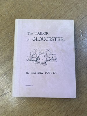 Lot 7 - Potter (Beatrix). The Tailor of Gloucester, 1st privately printed edition, December 1902