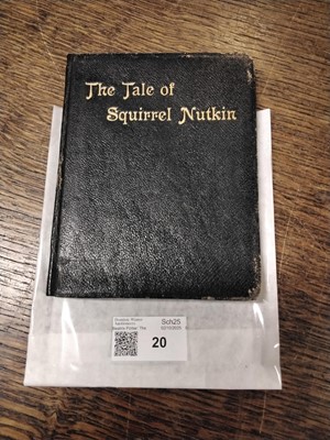 Lot 20 - Potter (Beatrix). The Tale of Squirrel Nutkin, 1st deluxe edition, 1903, rare trial binding