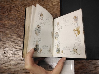 Lot 20 - Potter (Beatrix). The Tale of Squirrel Nutkin, 1st deluxe edition, 1903, rare trial binding