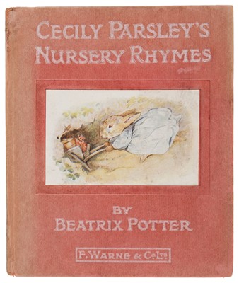Lot 69 - Potter (Beatrix). Cecily Parsley's Nursery Rhymes, 1st edition, 1922