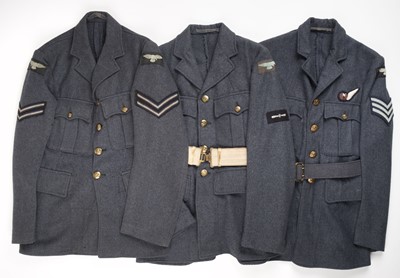 Lot 119 - WWII RAF. A WWII airman's jacket dated 1944 and other jackets