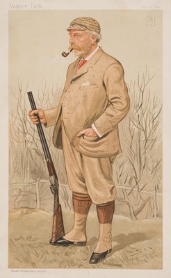 Lot 221 - Vanity Fair. A Collection of 33 Fox Hunters, Game Shooters and Falconers, late 19th century