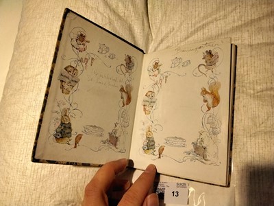 Lot 13 - Potter (Beatrix). The Tailor of Gloucester, 1st deluxe edition, 1903