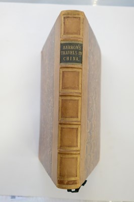 Lot 7 - Barrow (John). Travels in China, 2nd edition, London: T. Cadell and W. Davies, 1806