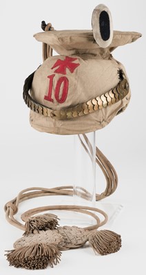 Lot 323 - Ulan helmet. Tschapska, No 10 Ulan Regiment