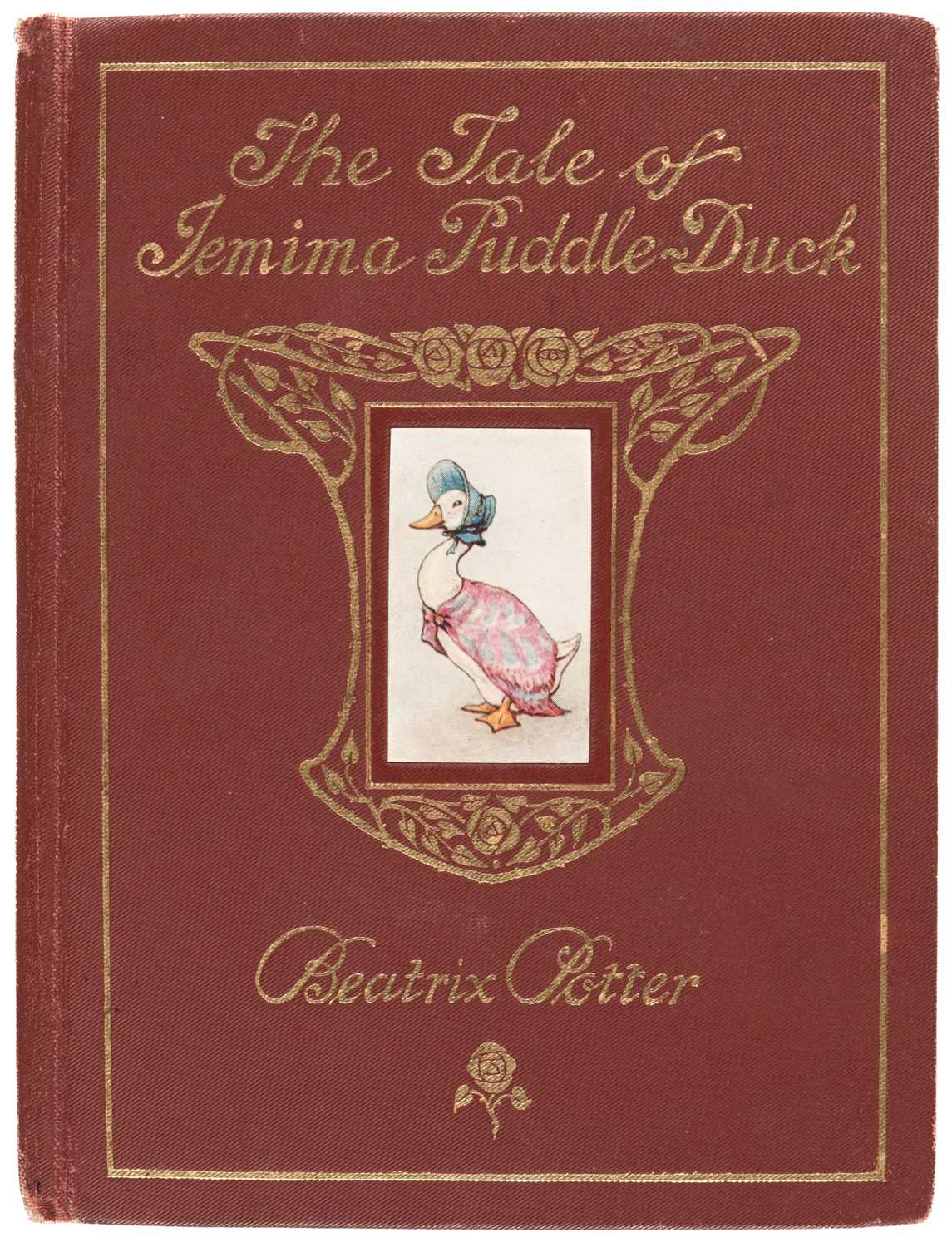 Lot 46 - Potter (Beatrix). The Tale of Jemima Puddle-Duck, 1st deluxe edition, 1908