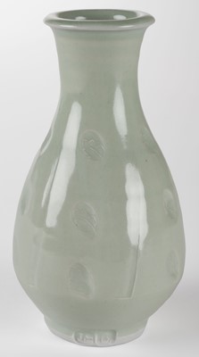 Lot 599 - Malone (Jim, 1946-). A porcelain bottle vase