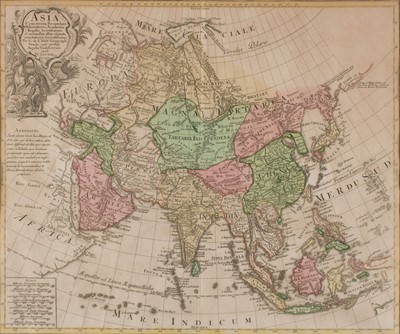 Lot 82 - Asia. Lotter (T.C.). Asia Concinnata Secundum Observationes Academiae Regalis..., circa 1770