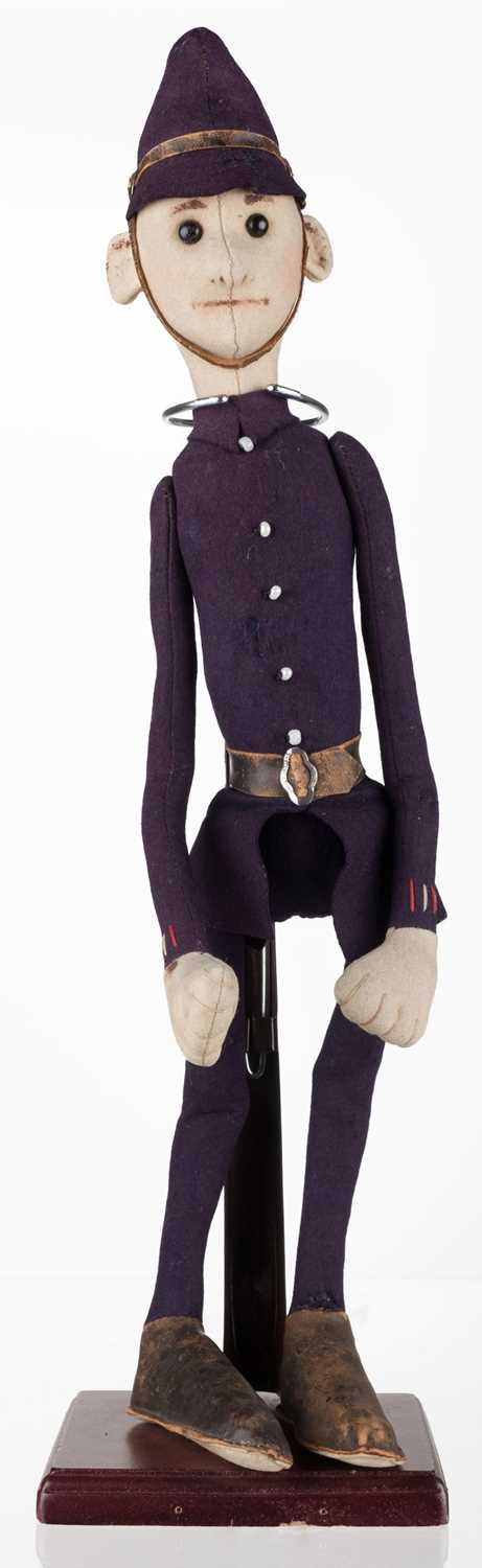 Lot 132 - Steiff. Policeman doll, 1904-05