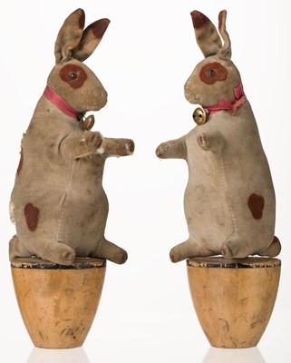 Lot 134 - Steiff. Two Rabbit Skittles, circa 1905-1909