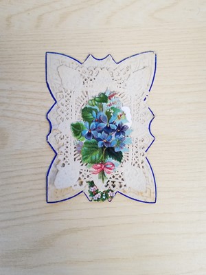 Lot 131 - Gollywog. An early 19th century gollywog, with card inscribed by Beatrix Potter, 1902