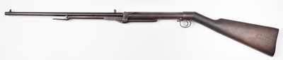 Lot 336 - Air rifle. An Edwardian Lincoln underlever .177 air rifle, serial number 13319 (1907-08)