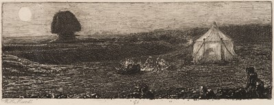 Lot 97 - Holman Hunt (William, 1827-1910). The Desolation of Egypt, 1854