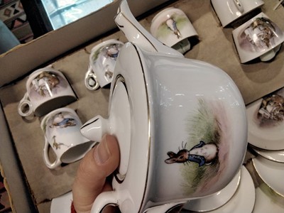 Lot 141 - [Potter, Beatrix]. Peter Rabbit's Tea Set, Stoke-on-Trent: Grimwade's Ltd, circa 1922