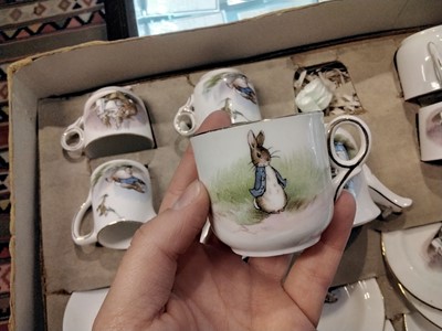 Lot 141 - [Potter, Beatrix]. Peter Rabbit's Tea Set, Stoke-on-Trent: Grimwade's Ltd, circa 1922