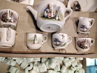 Lot 141 - [Potter, Beatrix]. Peter Rabbit's Tea Set, Stoke-on-Trent: Grimwade's Ltd, circa 1922