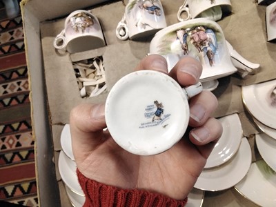 Lot 141 - [Potter, Beatrix]. Peter Rabbit's Tea Set, Stoke-on-Trent: Grimwade's Ltd, circa 1922