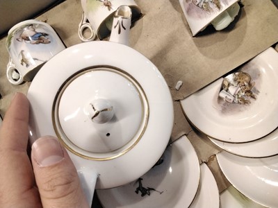 Lot 141 - [Potter, Beatrix]. Peter Rabbit's Tea Set, Stoke-on-Trent: Grimwade's Ltd, circa 1922
