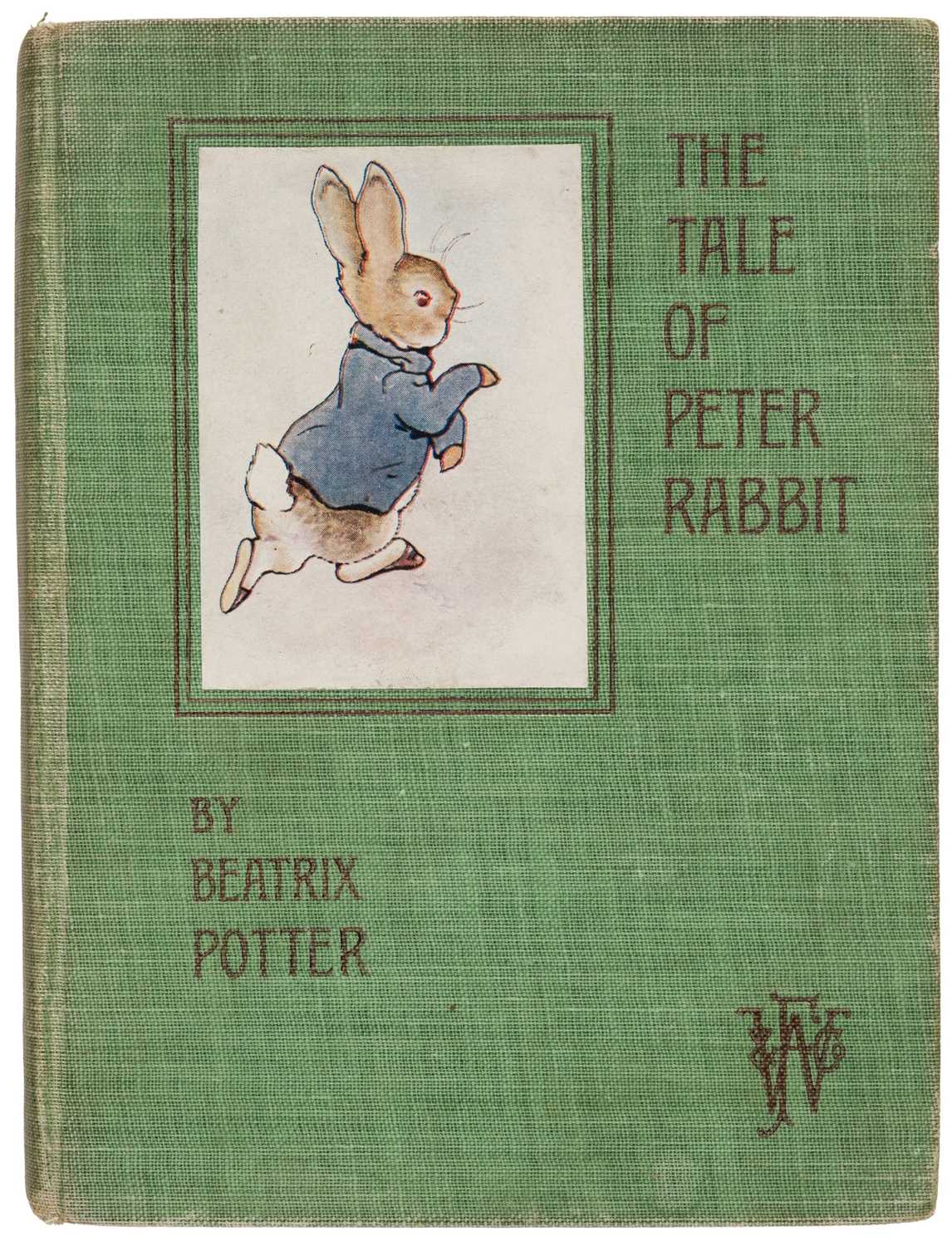 Lot 8 - Potter (Beatrix). The Tale of Peter Rabbit, 1st deluxe edition, 1902