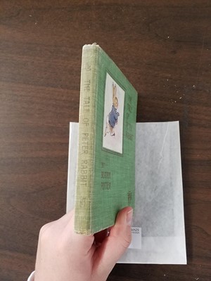 Lot 8 - Potter (Beatrix). The Tale of Peter Rabbit, 1st deluxe edition, 1902